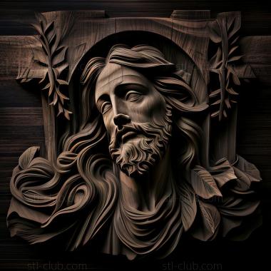 3D model st jesus (STL)